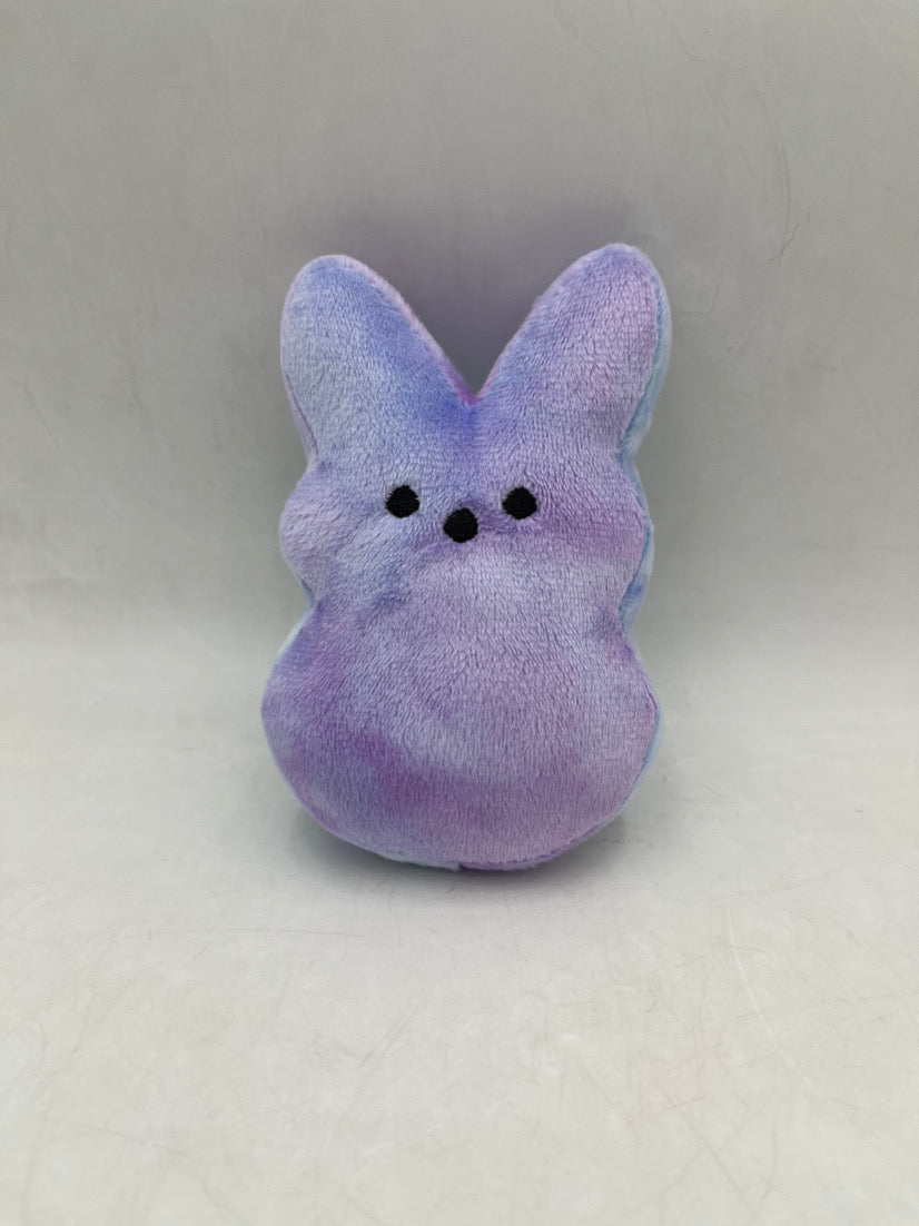 Amazon hat sale tie dye product 15cm Peeps rabbit Easter cartoon rabbit hot sale product PEEPS plush dolls